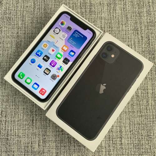APPLE iPHONE 11 BLACK 64GB (3 MONTH WARRANTY)