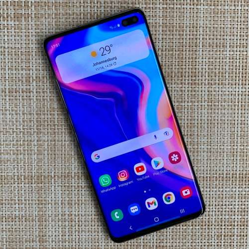Samsung Galaxy S10 Plus Prism Black 128GB Dual Sim (3 Month Warranty)