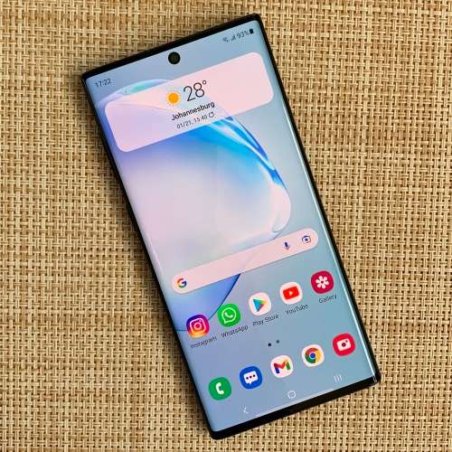 Samsung Galaxy Note 10 Aura Black 256GB (3 Month Warranty)