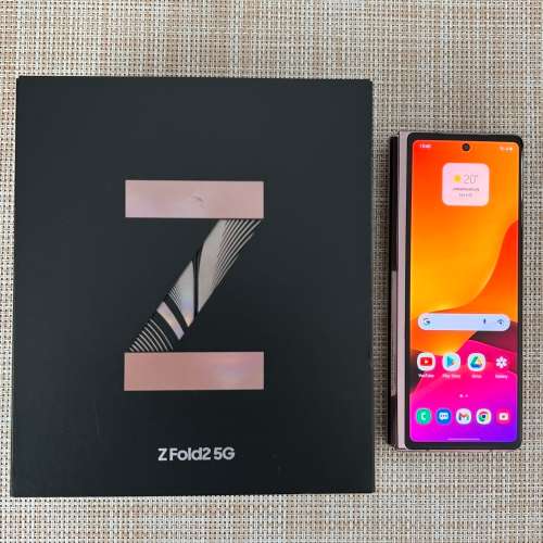 Samsung Galaxy Z Fold 2 5G Mystic Bronze 256GB (3 Month Warranty)