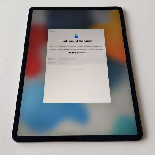 Apple iPad Pro 12.9 Inch 2018 Space Grey 512GB WiFi ( FOR PARTS ONLY/READ DESCRIPTION )