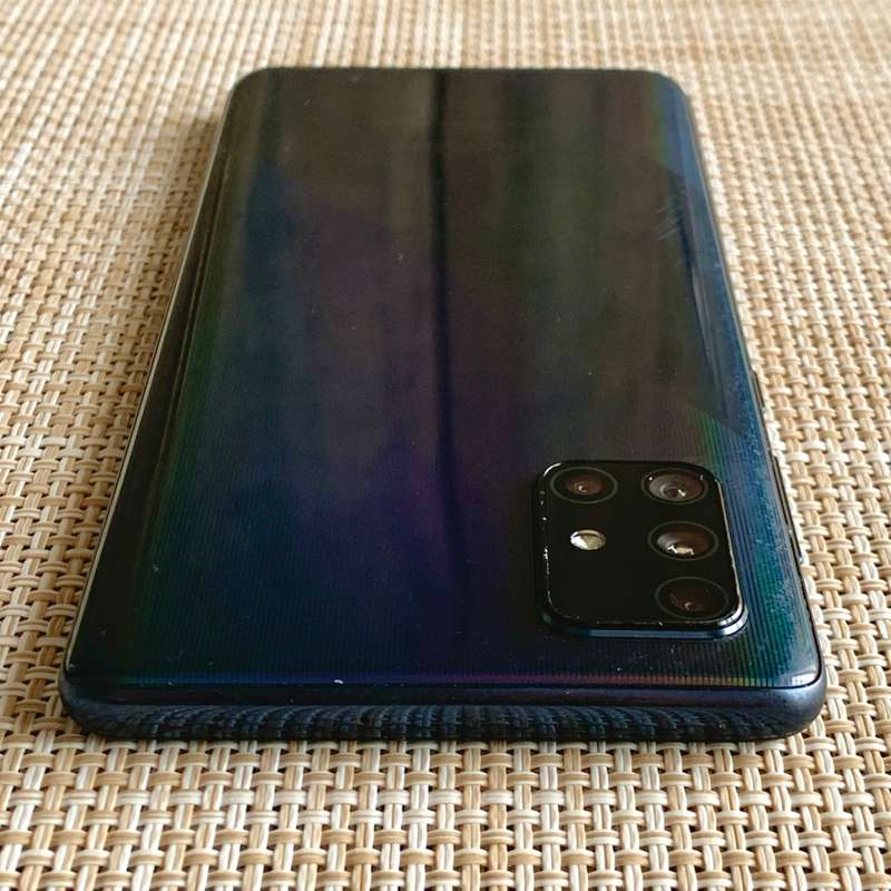 Samsung Galaxy A71 Prism Crush Black 128GB (1 Month Warranty)