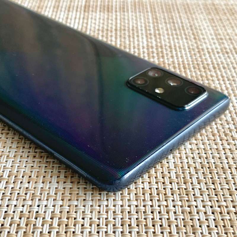 Samsung Galaxy A71 Prism Crush Black 128GB (1 Month Warranty)