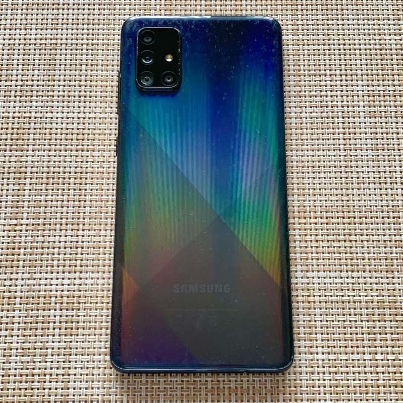 Samsung Galaxy A71 Prism Crush Black 128GB (1 Month Warranty)