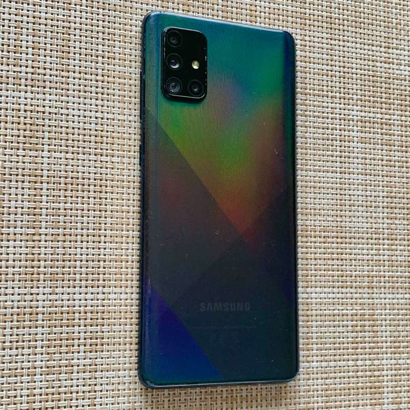 Samsung Galaxy A71 Prism Crush Black 128GB (1 Month Warranty)