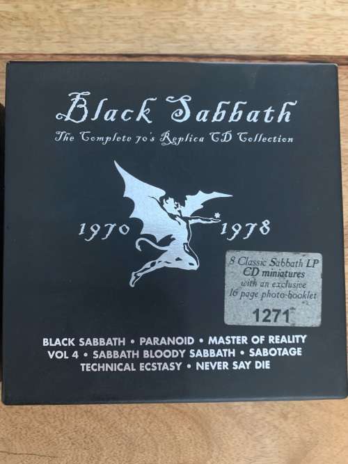 Black Sabbath - The Complete 70`s Replica CD Collection 1970-1978