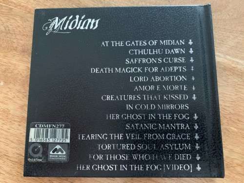 Cradle of Filth - Midian Ltd Ed Cd Book