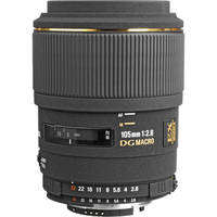 Nikon Mount Sigma AF 105mm f/2.8 EX DG Macro Lens