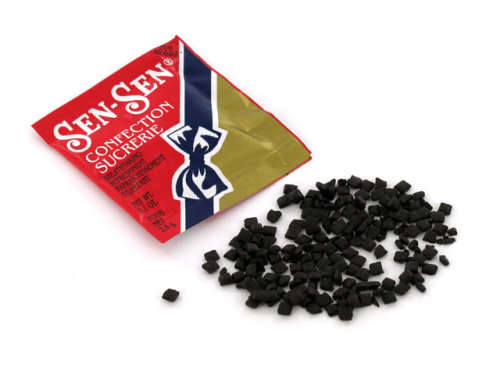 SEN SEN Old VINTAGE Candy SEN SEN Mints Licorice Breath Freshener 1 PACKET PACK