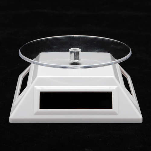 Solar Powered Rotating Display Stand Turn Table