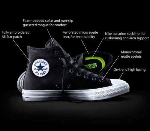 Converse All Star Chuck II White Boot