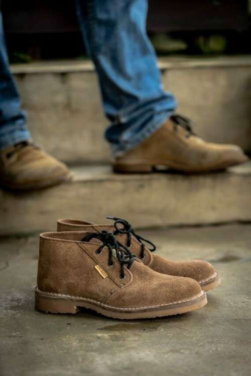 Jim Green Suede Vellie  Olive