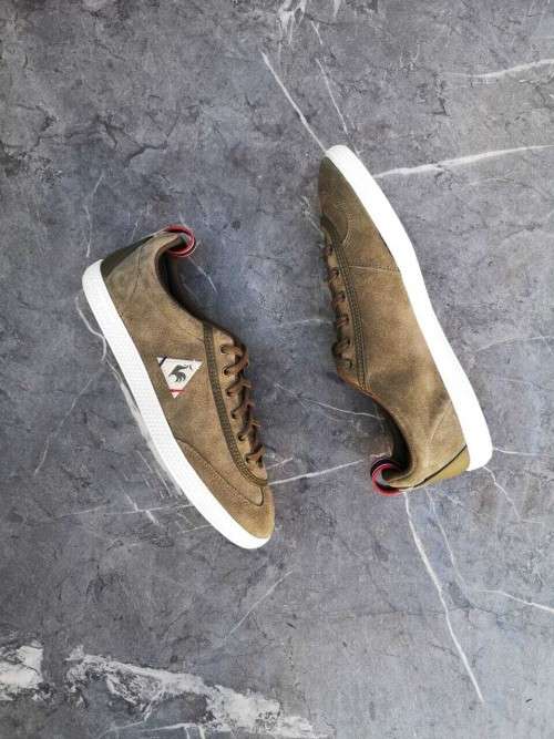 Le Coq Sportif Provencale Low Suede Olive Night / Turtle