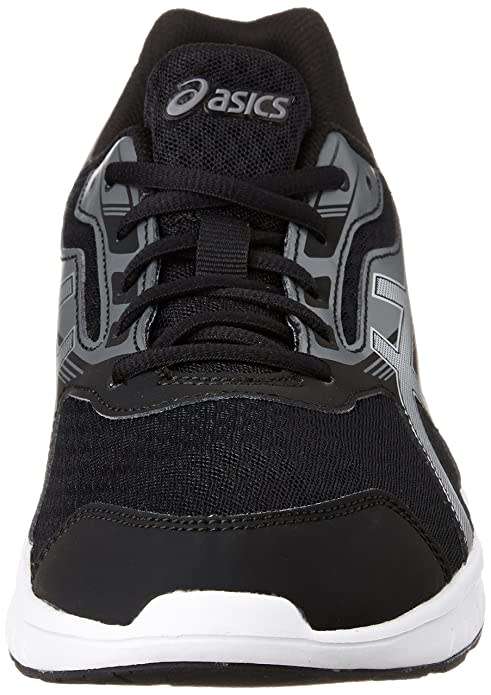 ASICS STORMER T741N-9093 BLACK/SILVER/WHITE UK6