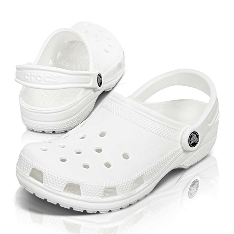 Crocs White Classic Clogs