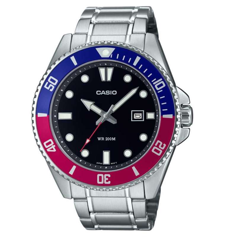 CASIO MENS DIVERS 200M - MDV-107D-1A3VDF