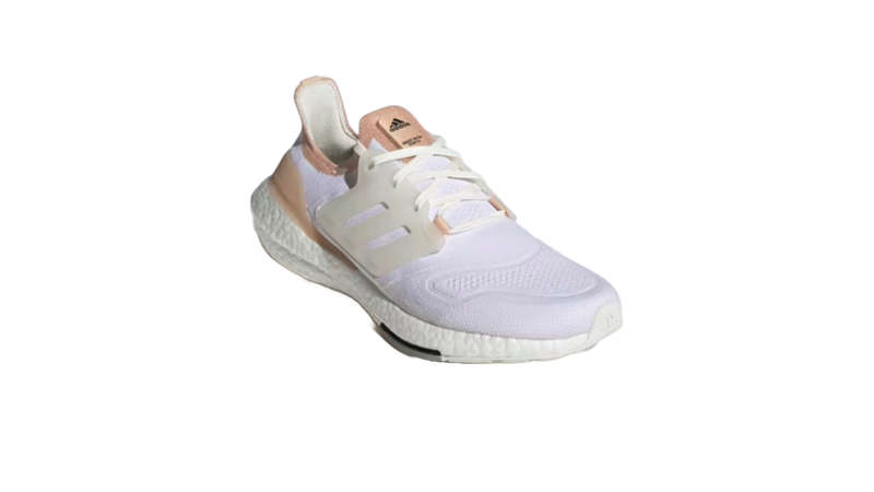 Adidas Ultraboost White/Orange UK 8