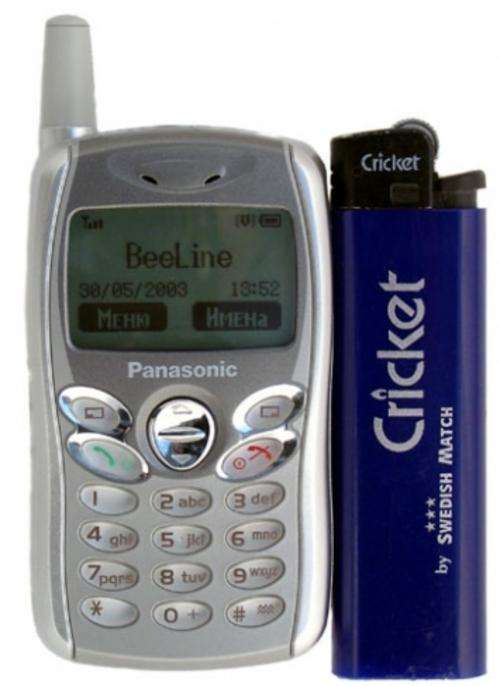 panasonic gd 55 worlds smallest cell phone