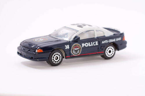 Police Anti-Crime Unit Car (Matchbox Size)