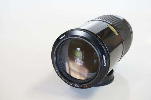 Minolta AF 70-210mm Constant F4 Macro Zoom Lens **Metal Beer Can Lens**