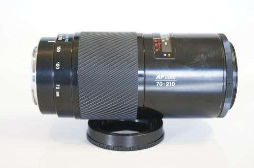 Minolta AF 70-210mm Constant F4 Macro Zoom Lens **Metal Beer Can Lens**