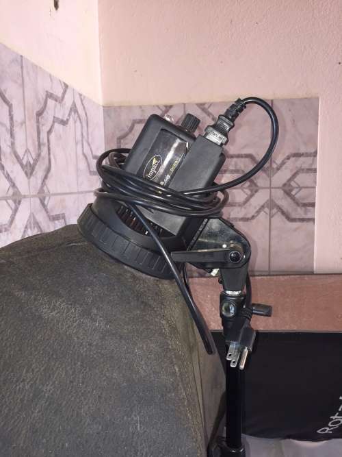 Impact Strobes 2 x 500w, 2 x 100w plus Vagabond battery pack.