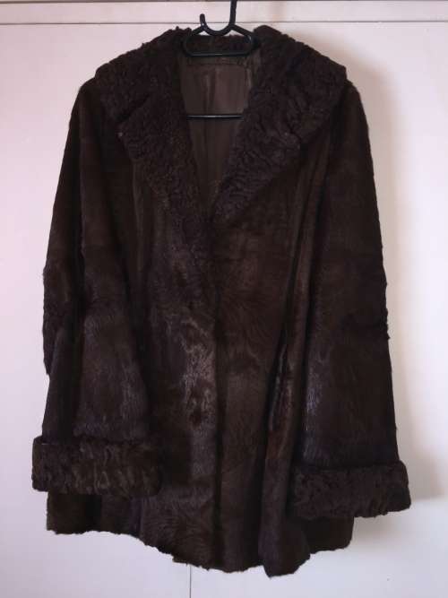 Fur coat for sale.