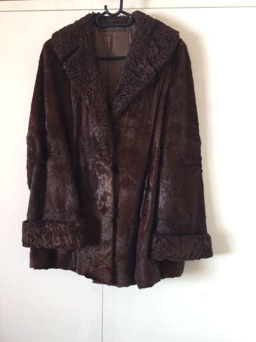 Fur coat for sale.