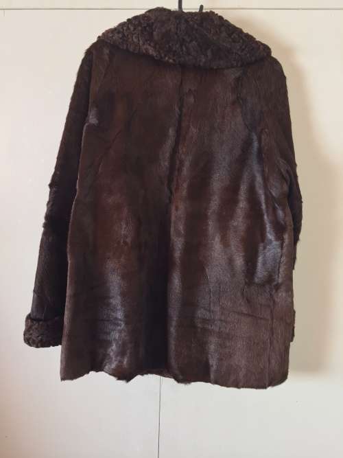 Fur coat for sale.