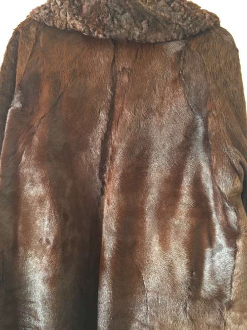 Fur coat for sale.