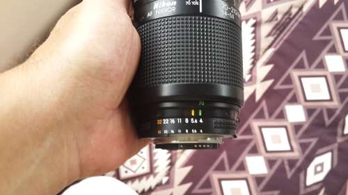 Nikon 70-210 AF f4 - 5.6 lens in excellent condition.