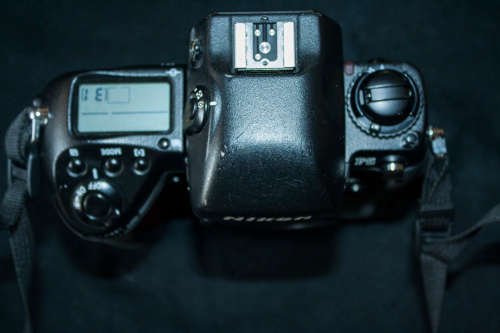 Nikon F5 Pro Slr in good condition.