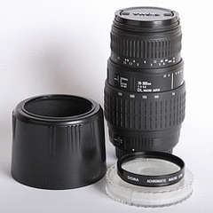 Sigma 70-300mm f/4-5.6 DL Macro Super - AF not working.