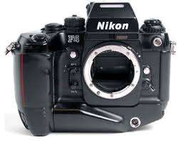 Nikon F4 in fair condition. Mechanically 100%