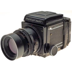 Mamiya RB67 with Mamiya Secor 180mm lens