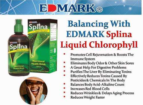 Edmark Splina Liquid Chlorophyll - Natural Health Drink