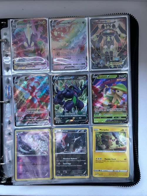 Pokémon Rare card collection including leather album! GX, EX, holographic and reverse holographic ca