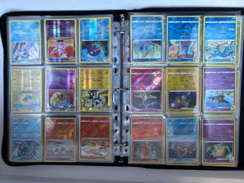 Pokémon Rare card collection including leather album! GX, EX, holographic and reverse holographic ca