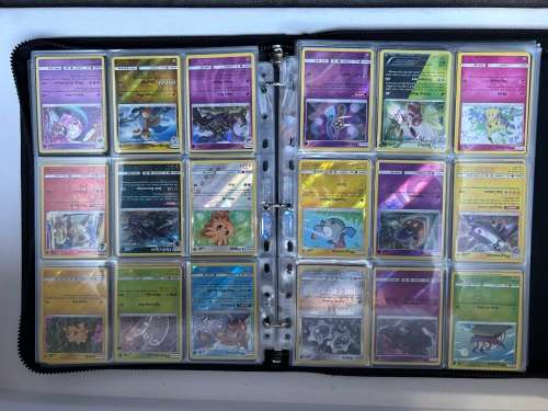 Pokémon Rare card collection including leather album! GX, EX, holographic and reverse holographic ca