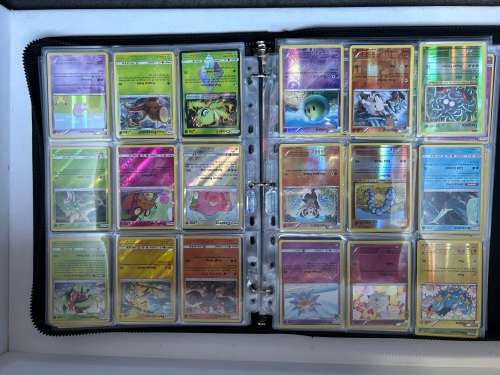 Pokémon Rare card collection including leather album! GX, EX, holographic and reverse holographic ca
