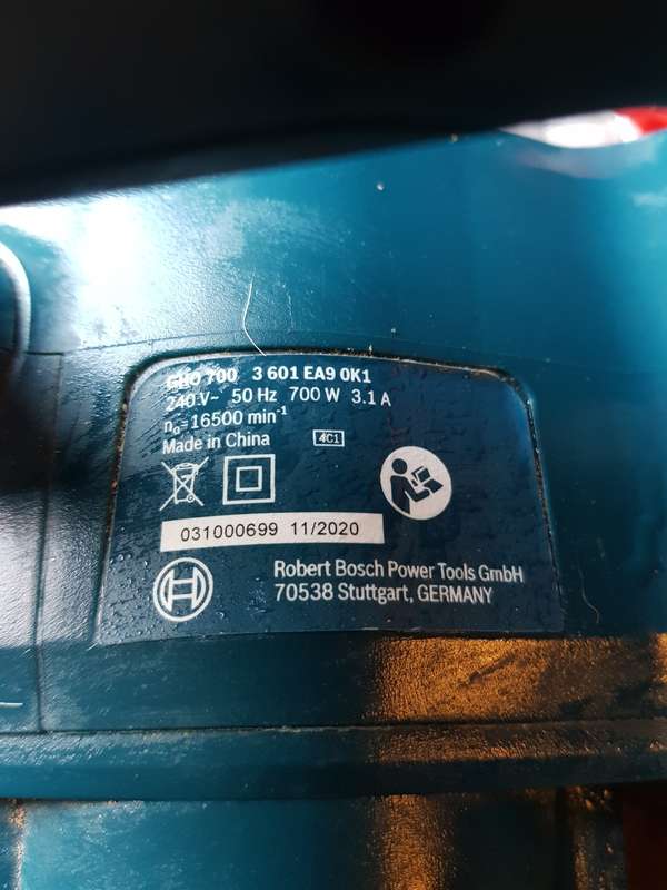 Bosch planer
