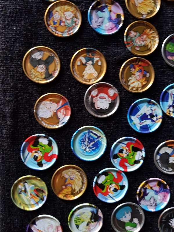 129 Dragonball Z Metal Tazos