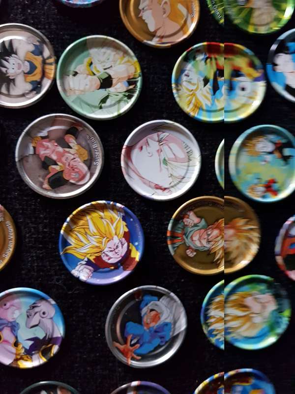 129 Dragonball Z Metal Tazos