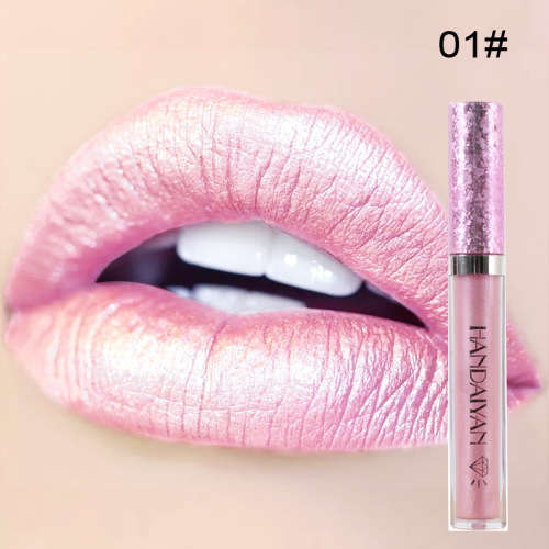 HIGH QUALITY METAL GLITTER LIP BALM - WATERPROOF