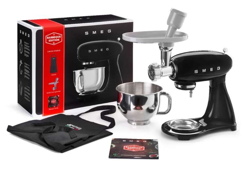 Smeg Retro Stand Mixer Gift Box (Black)