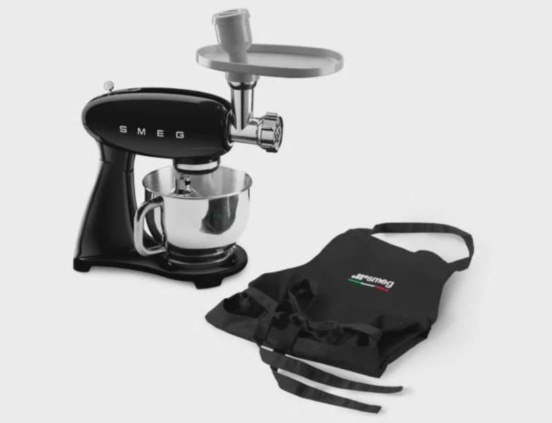 Smeg Retro Stand Mixer Gift Box (Black)