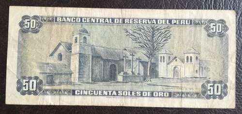 Peru, 50 Soles De Oro, 1973