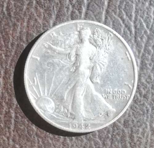 USA, Walking Liberty Half Dollar, 1942