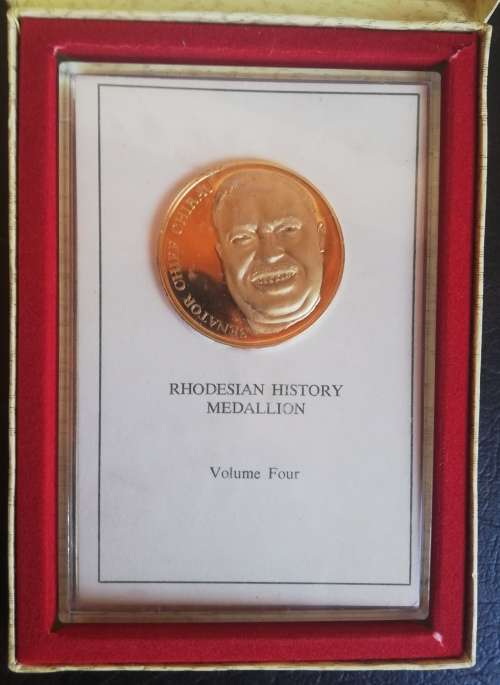 Rhodesian History Medallion 1 - 5 (Set)