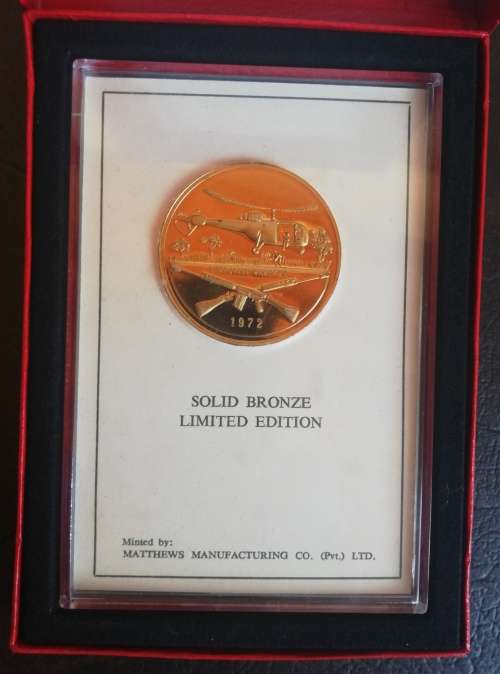 Rhodesian History Medallion 1 - 5 (Set)